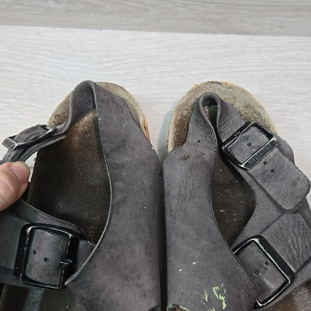 Birkenstock Women Milano Sandals Flats shoes sz 41/10 Regular